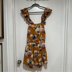 Lucca vibrant and ruffly jumper. NWT size Large